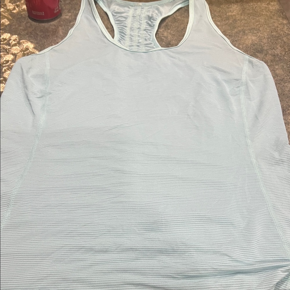 lululemon athletica Light Aqua Racerback Tank